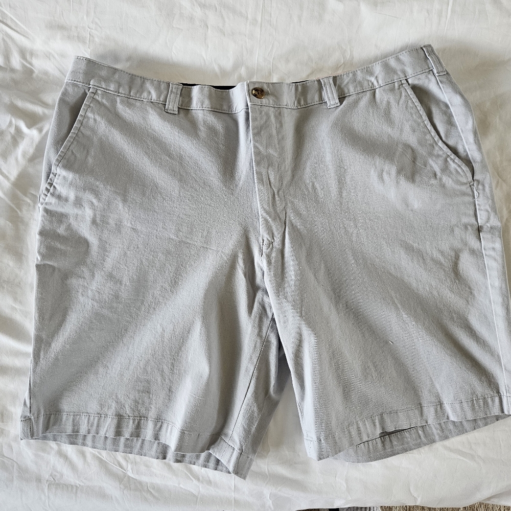 Chino Golf Shorts Classic-Fit 9" Inseam 4-Way Stretch Club Room Sz 40 NWT